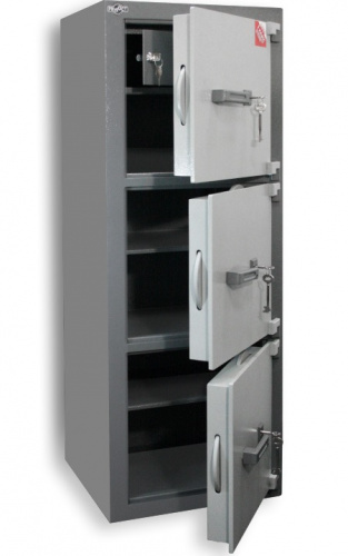 ВМI 3003  Сейф трехсекционный (1290 х 450 х 400 мм.)  2