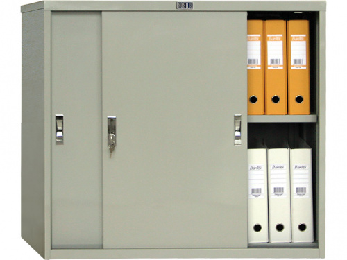 Шкаф архивный AMT 0891 Антресоль с раздвижными дверями (832x918x458 мм)
